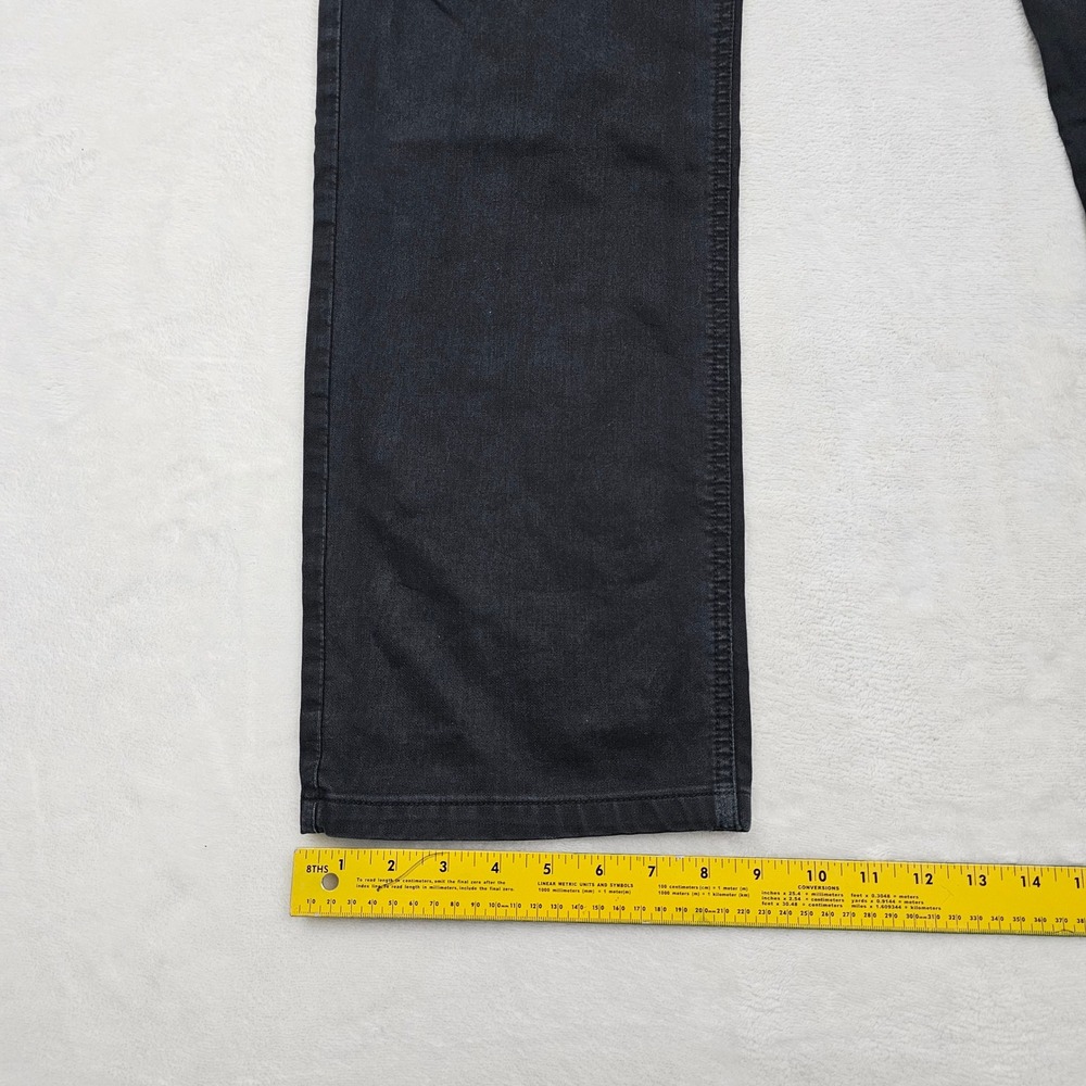 Nike SB Skate Pants Mens 36x 34 Black Stretch Canvas Streetwear Hip Hop 624952 - Picture 6 of 13